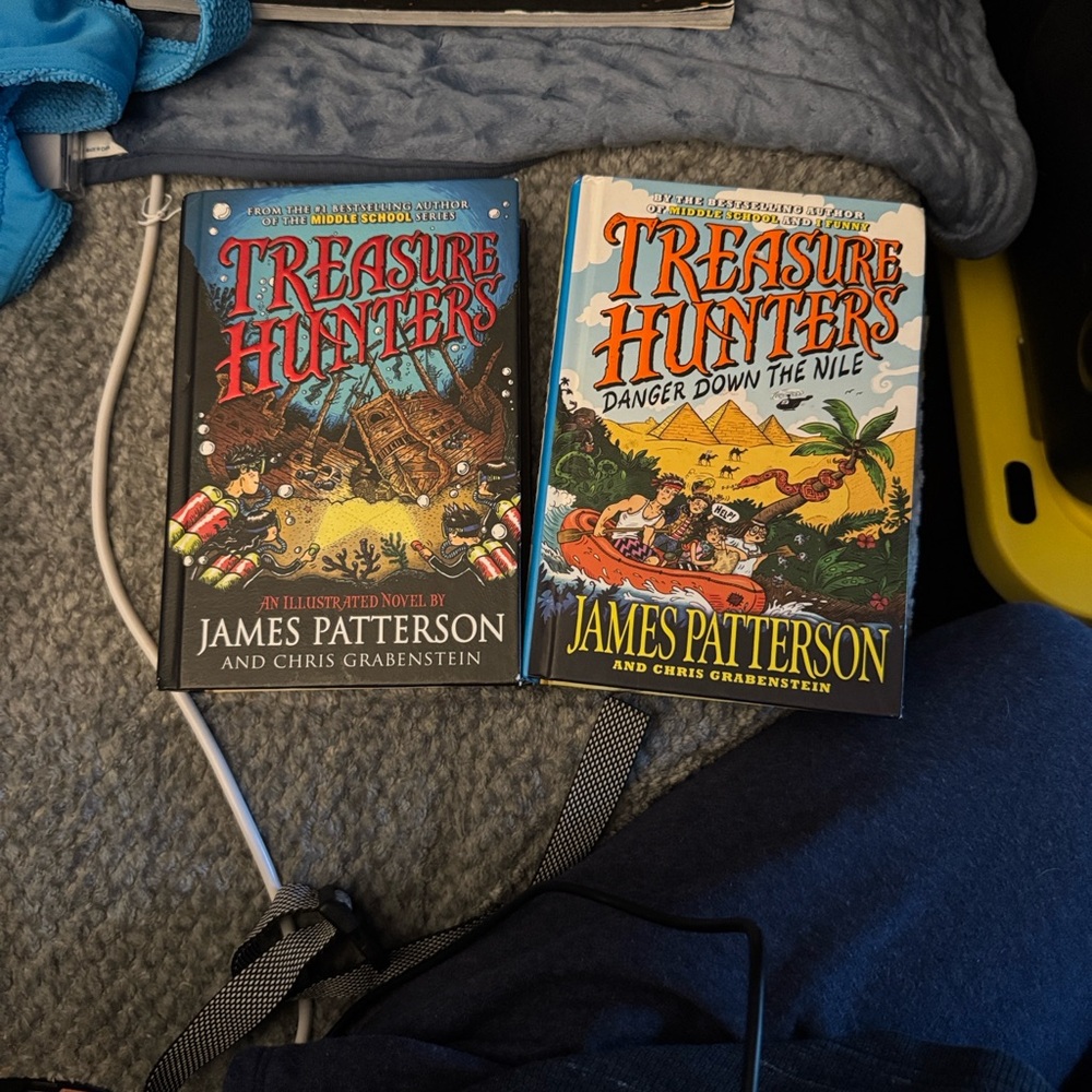 Treasure Hunters First 2 Book Set by‎ James Patterson